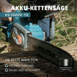 Juhtmeta kettsaag KS CS20V-12 thumbnail