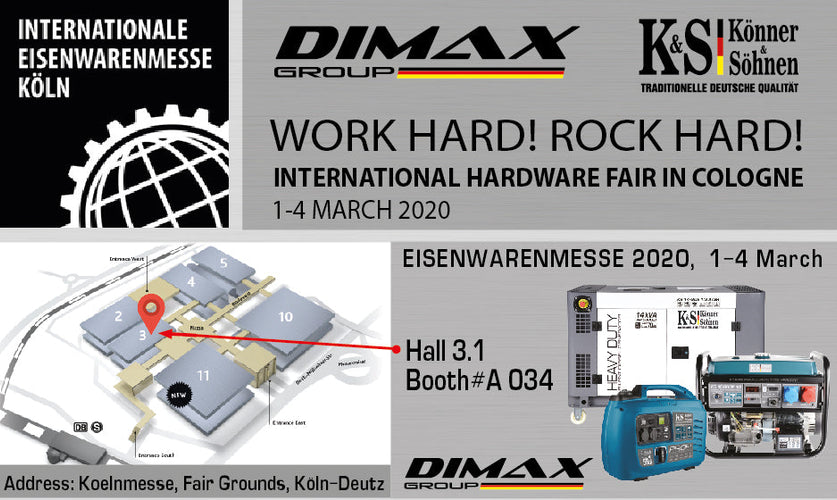 We invite you to EISENWARENMESSE 2020!