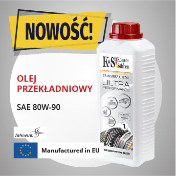 Nowość! Olej przekładniowy KS GEAR OIL 80W-90 marki Könner & Söhnen!