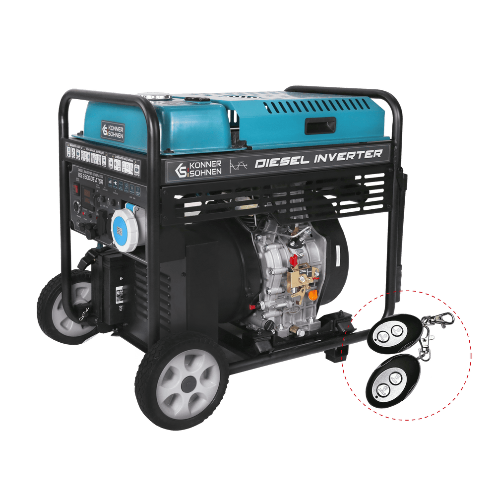 Diisel invertergeneraator "Könner & Söhnen" KS 9500iDЕ ATSR