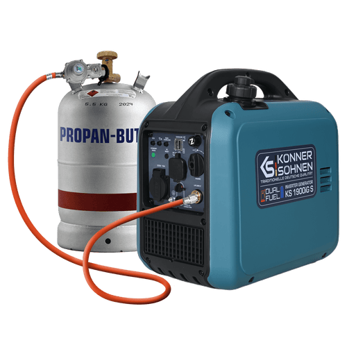 Invertergeneraator (LPG/bensiin) KS 1900iG S