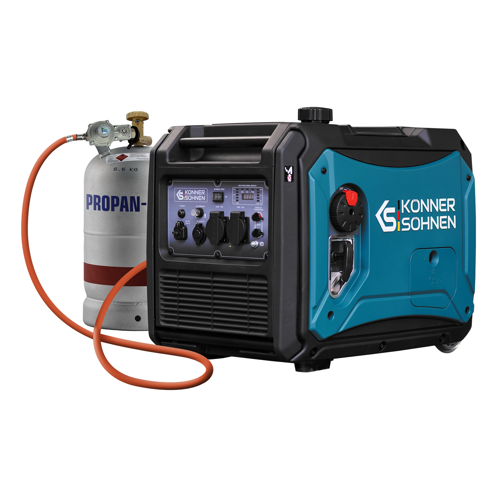 LPG/bensiin invertergeneraator KS 4000iEG S