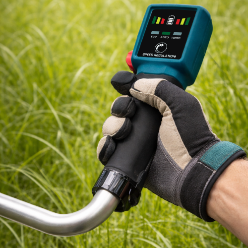 Rubber-coated handles