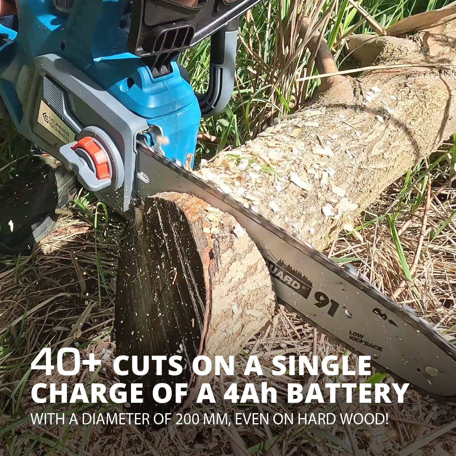 Juhtmeta kettsaag KS CS20V-12