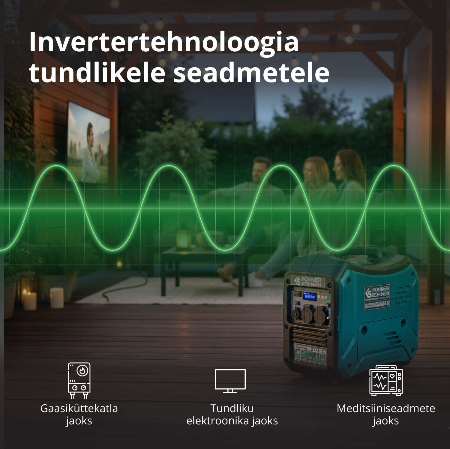 Invertergeneraator KS 3000i S