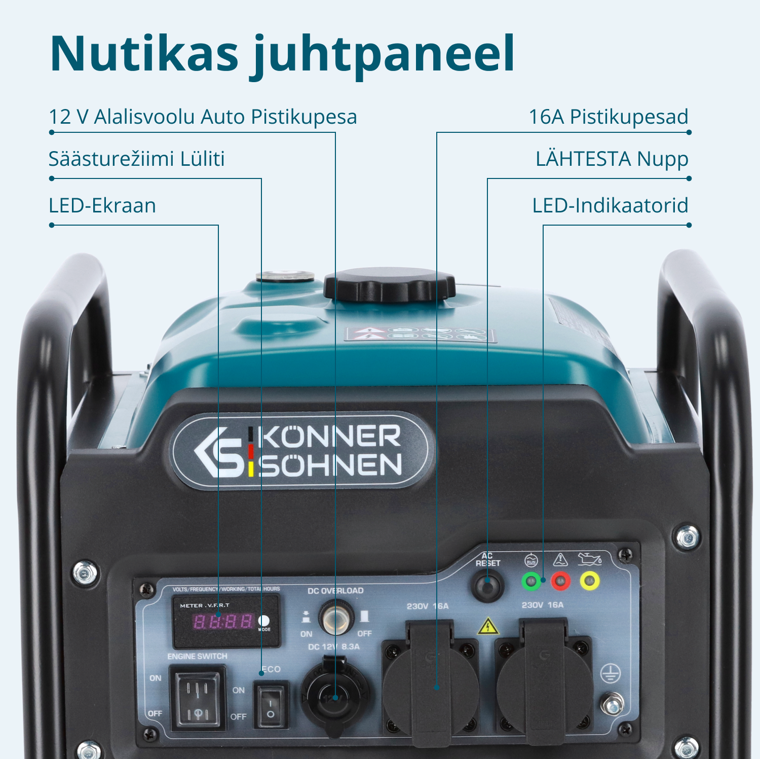 Invertergeneraator KS 3300i