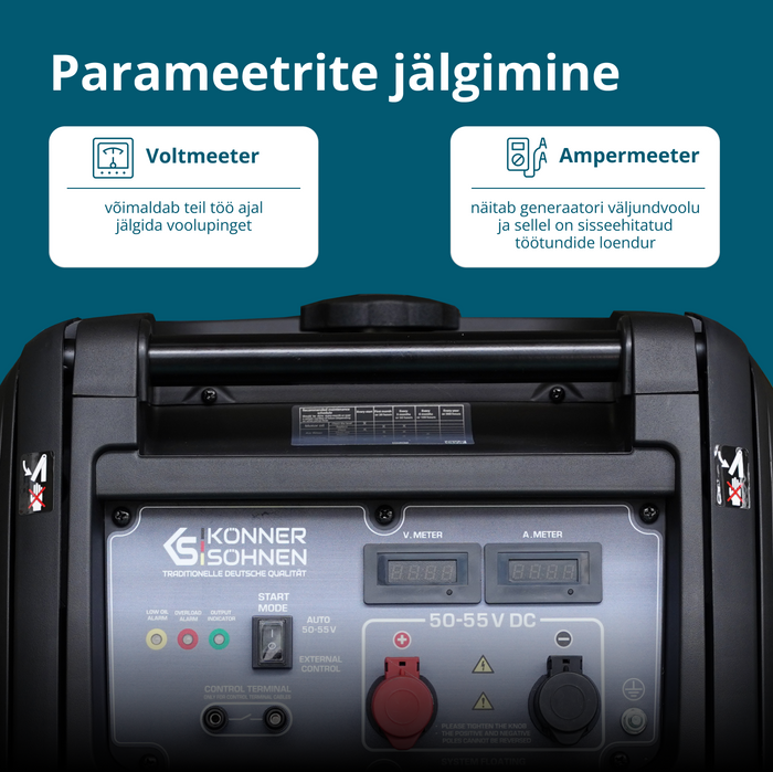KS 48VS-DC alalisvoolugeneraator, versioon 50–55V