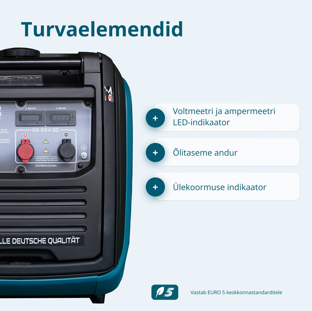 KS 48VS-DC alalisvoolugeneraator, versioon 50–55V