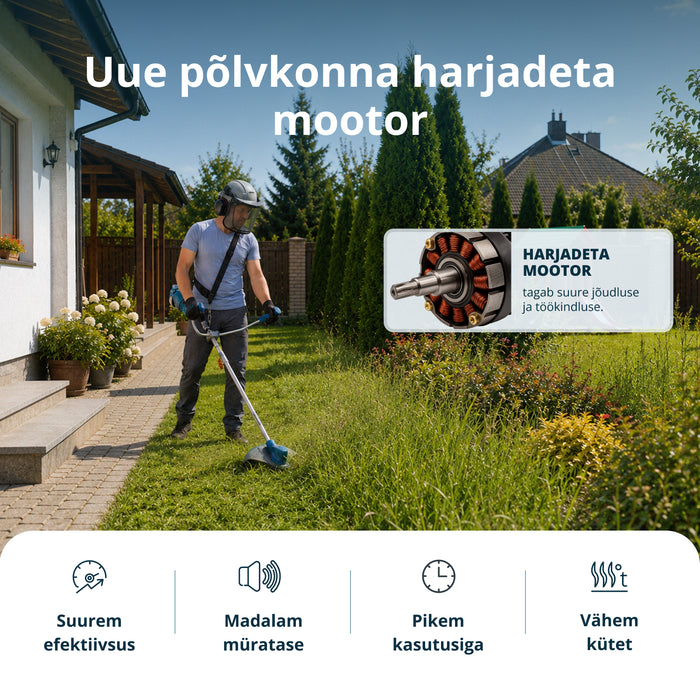 Juhtmevaba aiatrimmer KS BCT1-40V