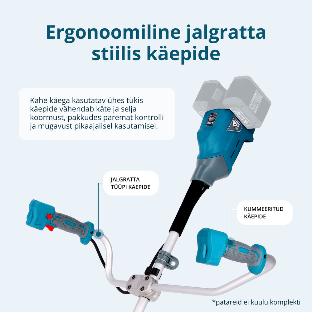 Juhtmevaba aiatrimmer KS BCT1-40V