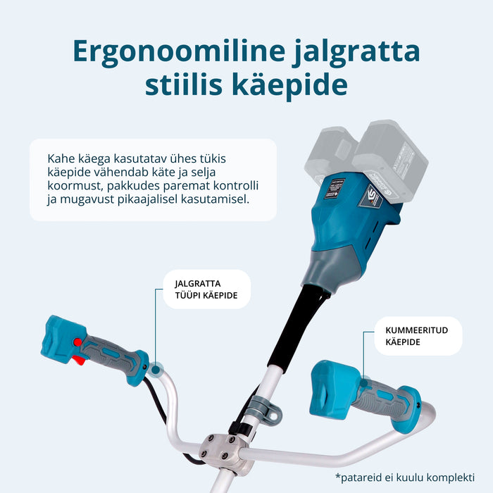 Juhtmevaba aiatrimmer KS BCT1-40V