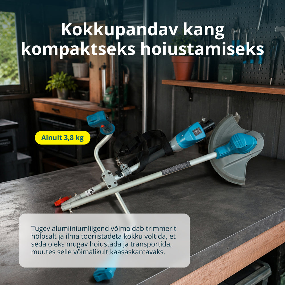 Juhtmevaba aiatrimmer KS BCT1-40V