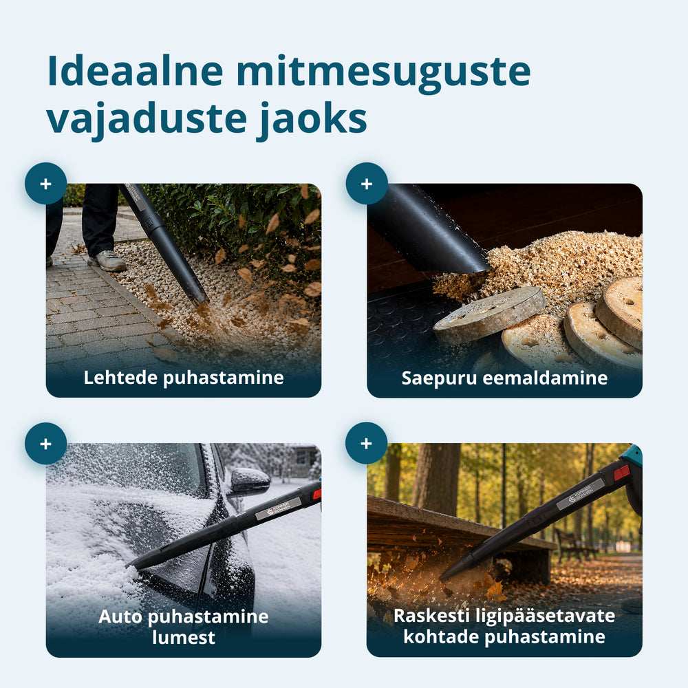 Aia juhtmevaba tolmuimeja-puhur KS LBV-40V