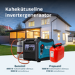 LPG/bensiin invertergeneraator KS 4000iEG S thumbnail