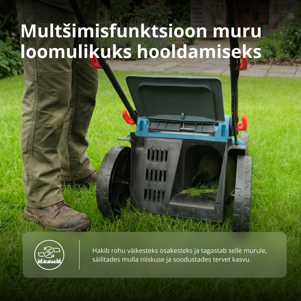 Juhtmeta muruniiduk KS 43LM-40V