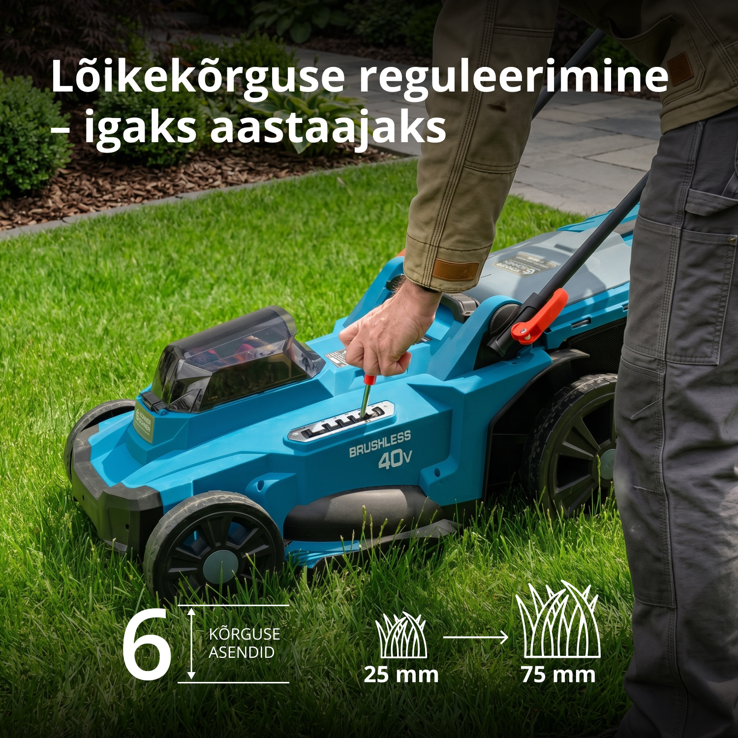 Reklaamne Muruhoolduskomplekt KS 43LM-BCT40V-SET