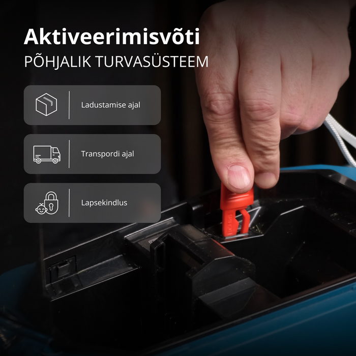 Juhtmeta muruniiduk KS 43LM-40V