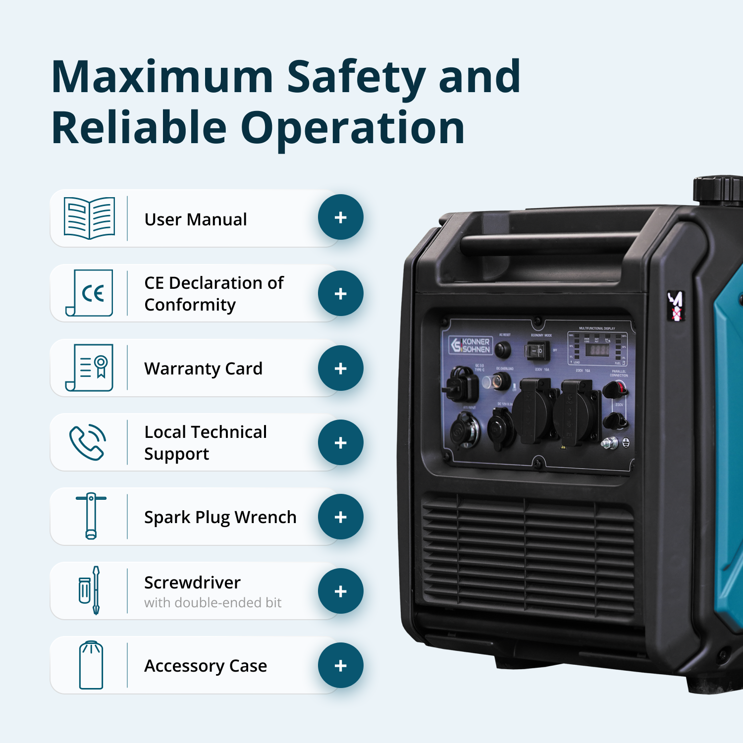 Inverter generator KS 4000iE S