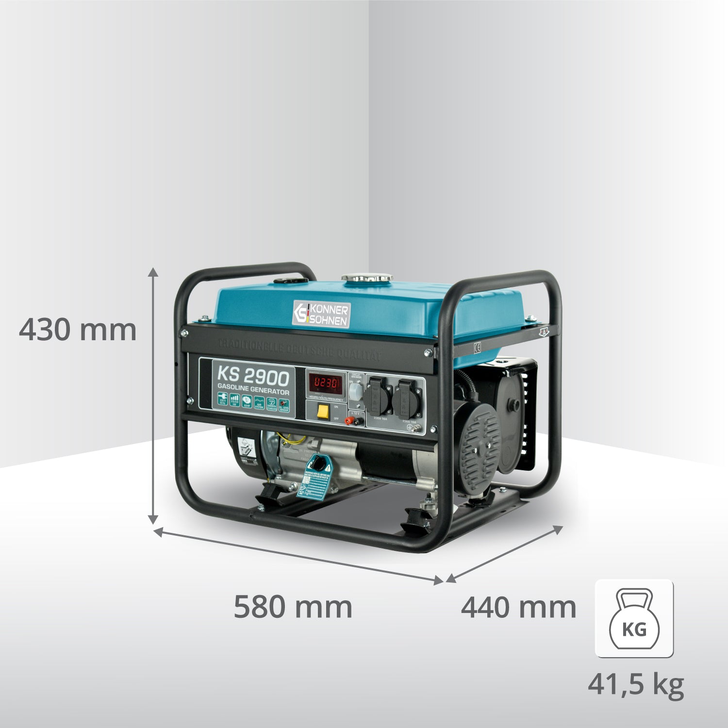 Bensiinigeneraator "Könner & Söhnen" KS 2900