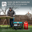 LPG/Bensiin Generaator "Könner & Söhnen" KS 3000G thumbnail