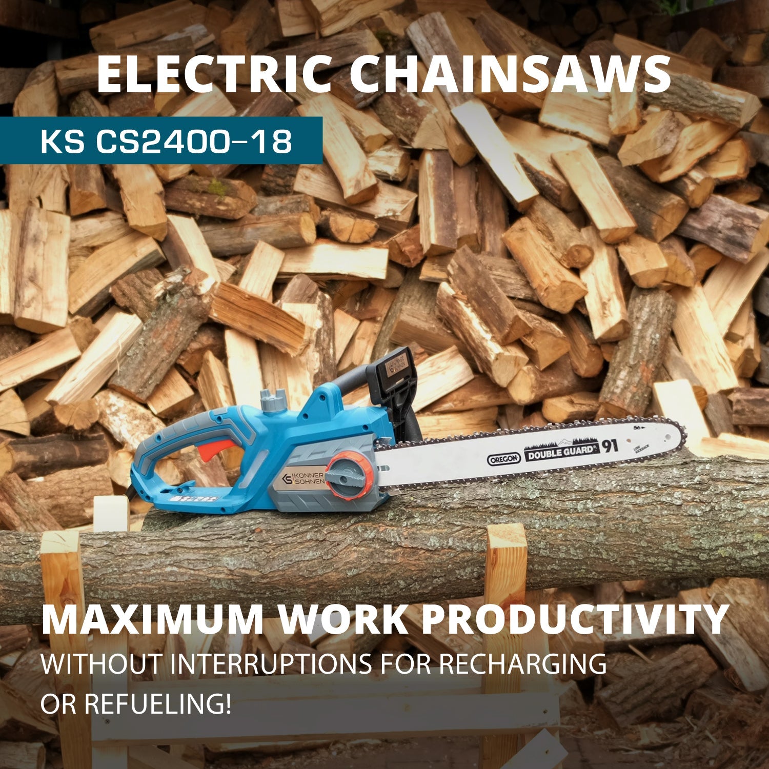 Elektriline kettsaag KS CS2400-18