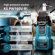 Kõrgsurvepesur KS PW160V-BL thumbnail