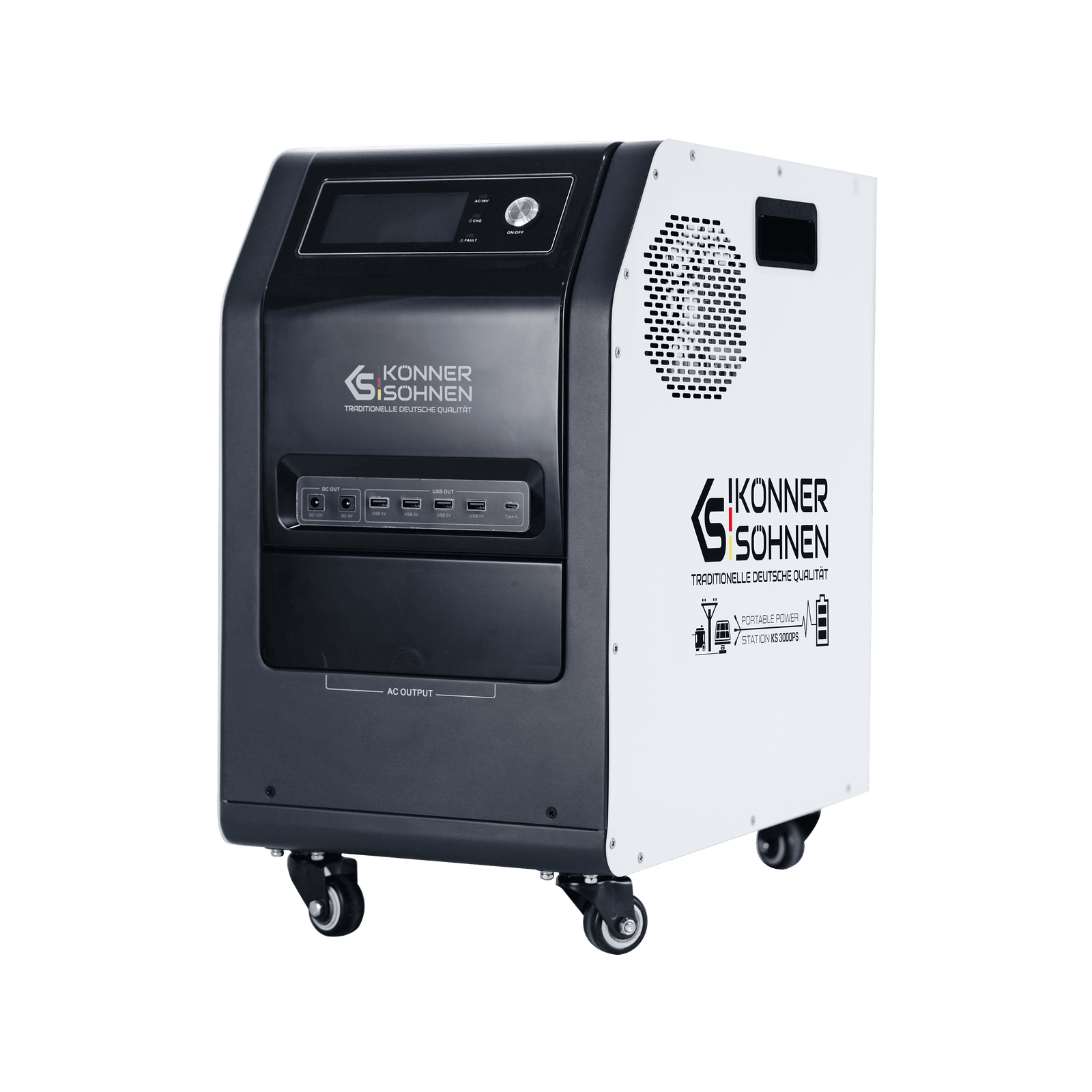 Kaasaskantav elektrijaam 3-ühes KS 3000PS