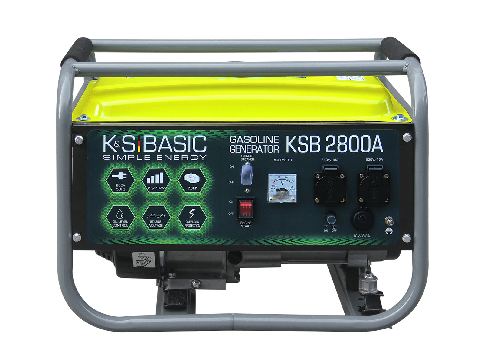 Bensiinigeneraator "K&S BASIC" KSB 2800A