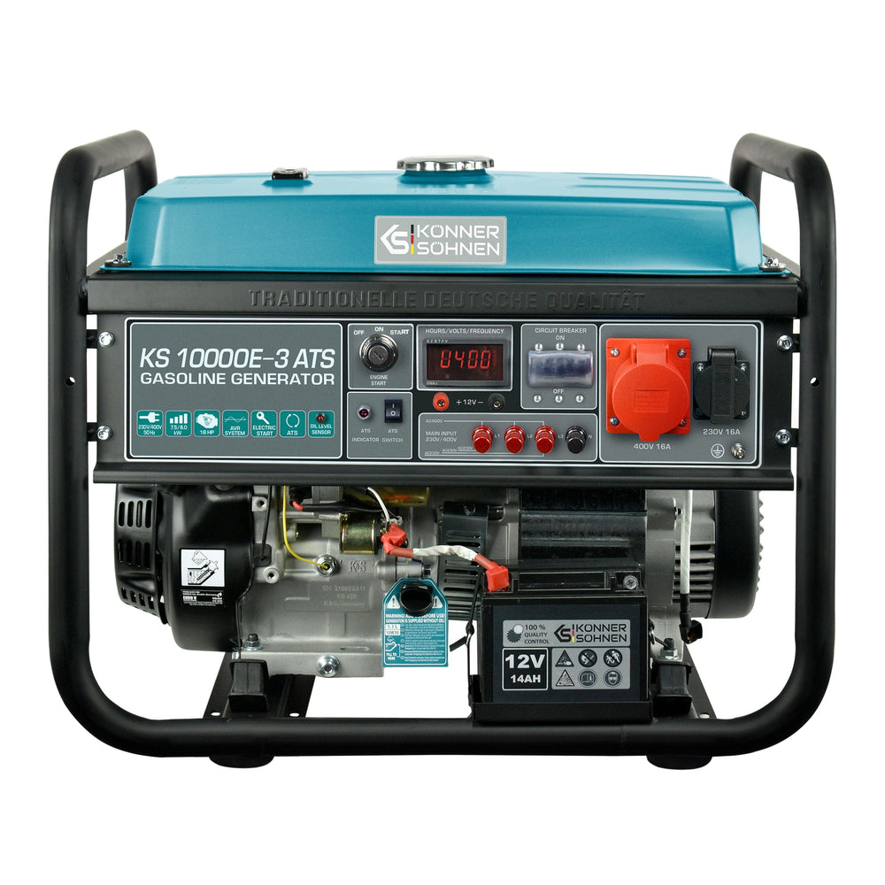 Bensiinigeneraator "Könner & Söhnen" KS 10000E-3 ATS