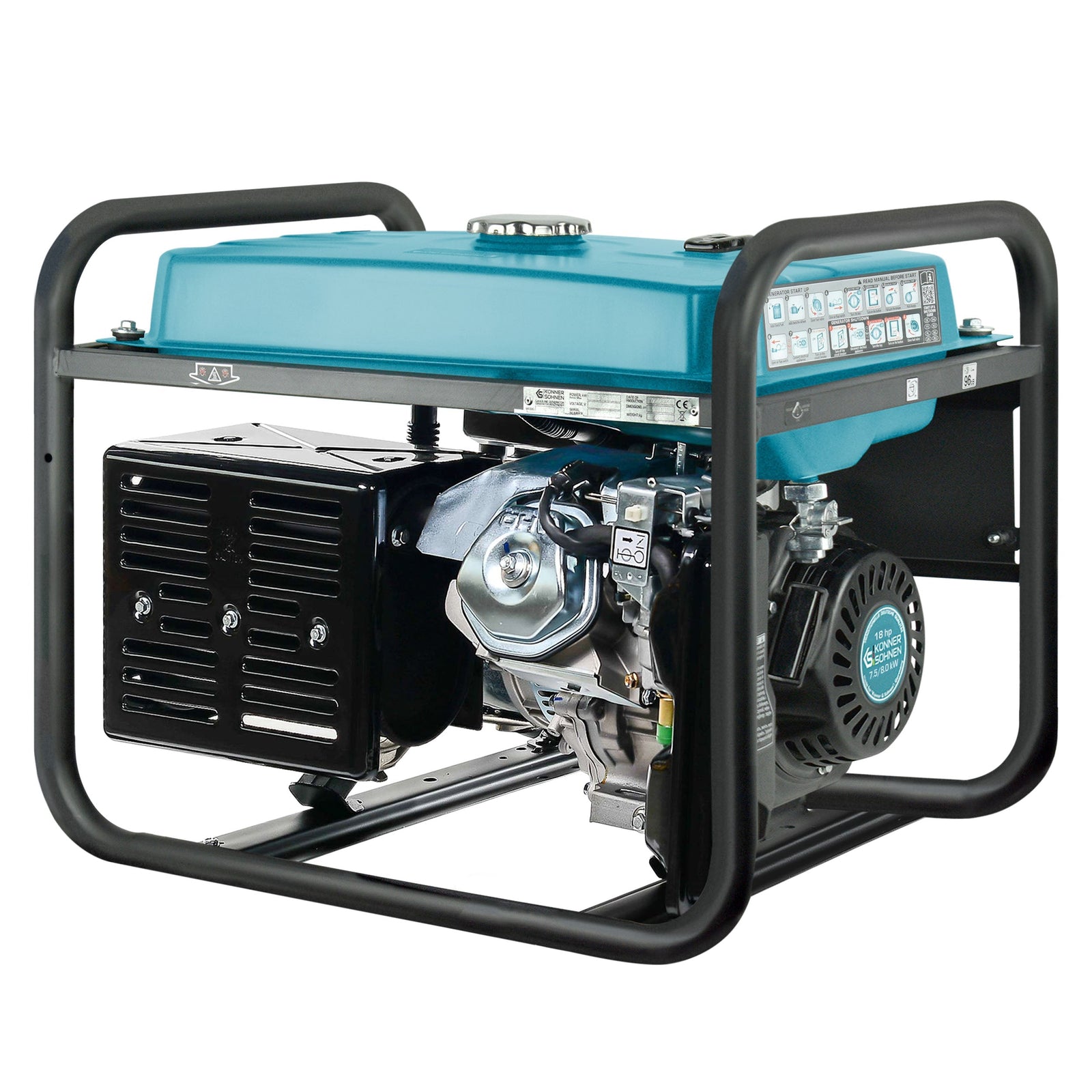 Bensiinigeneraator "Könner & Söhnen" KS 10000E 1/3