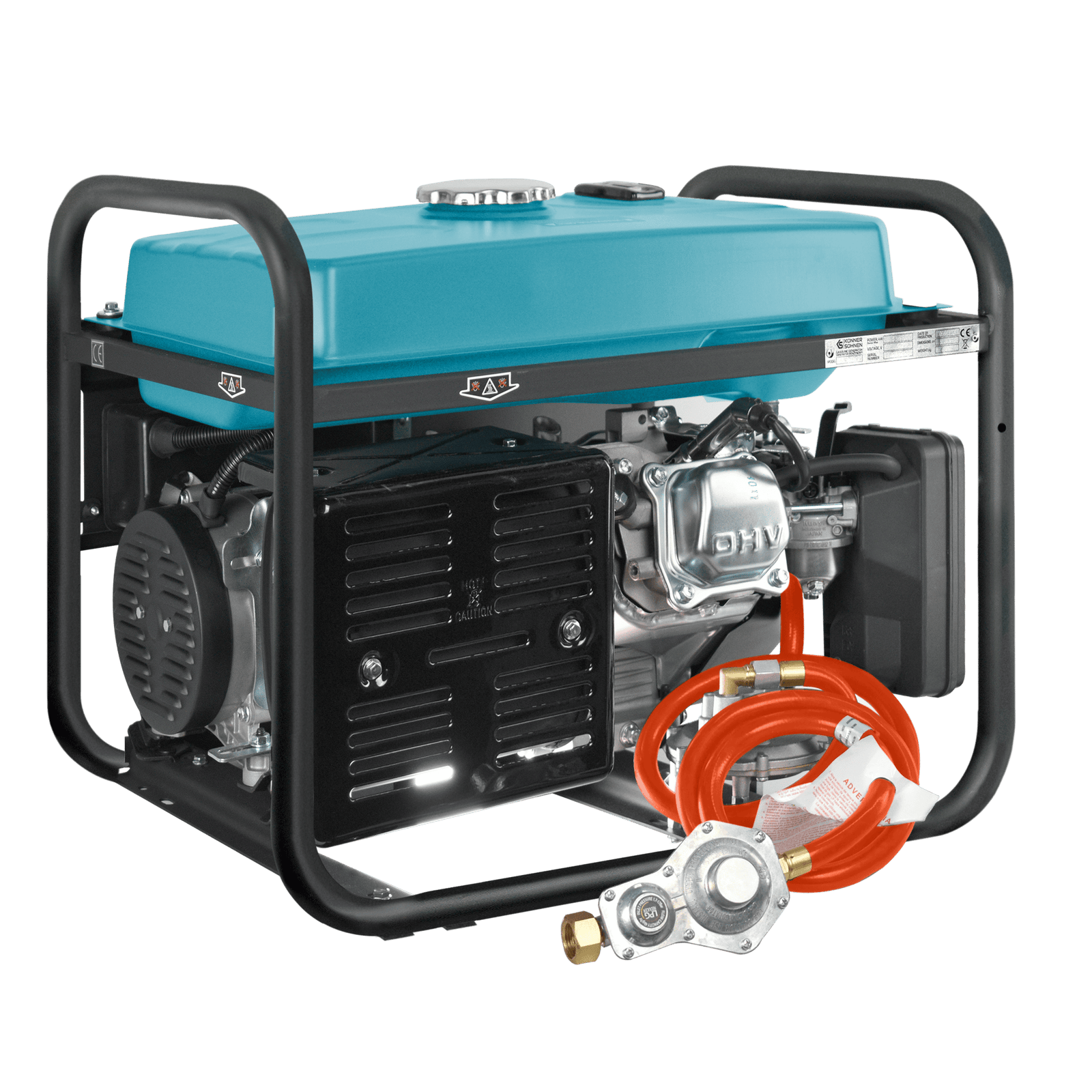 LPG/Gasoline Generator "Könner & Söhnen" KS 10000E G