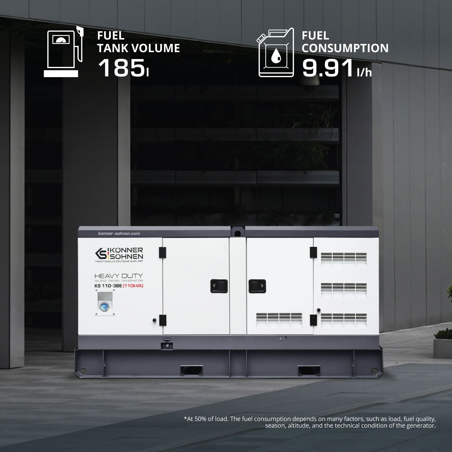 3-faasiline generaator KS 110-3BE