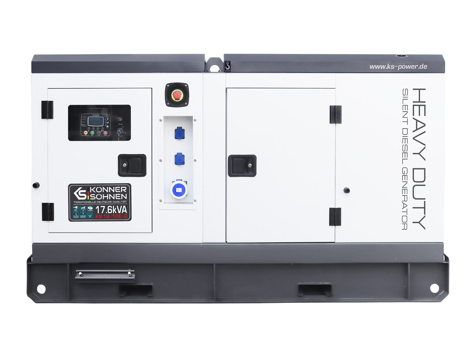 Ühefaasiline diiselgeneraator KS 18-1DE-G