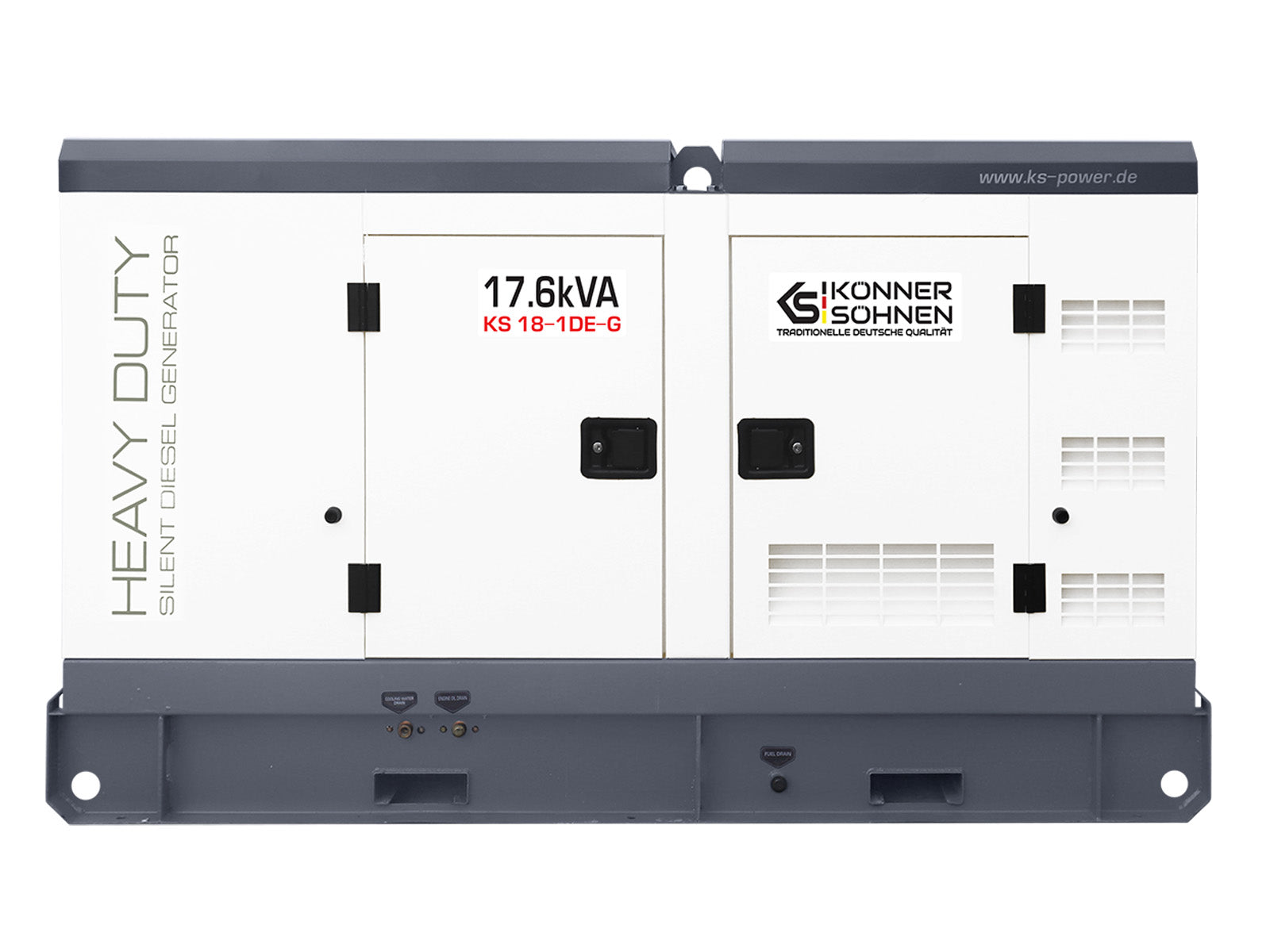 Ühefaasiline diiselgeneraator KS 18-1DE-G