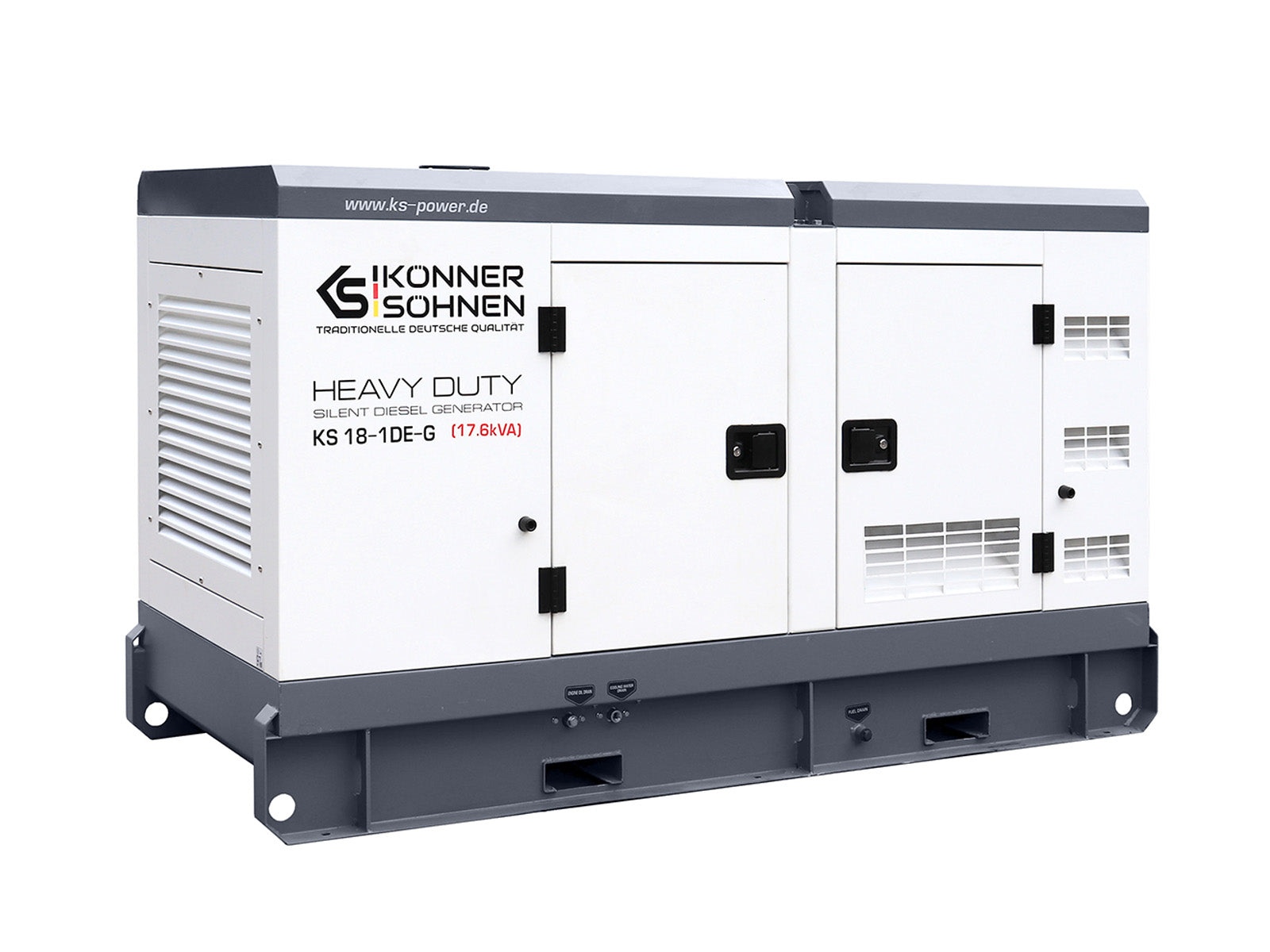 Ühefaasiline diiselgeneraator KS 18-1DE-G