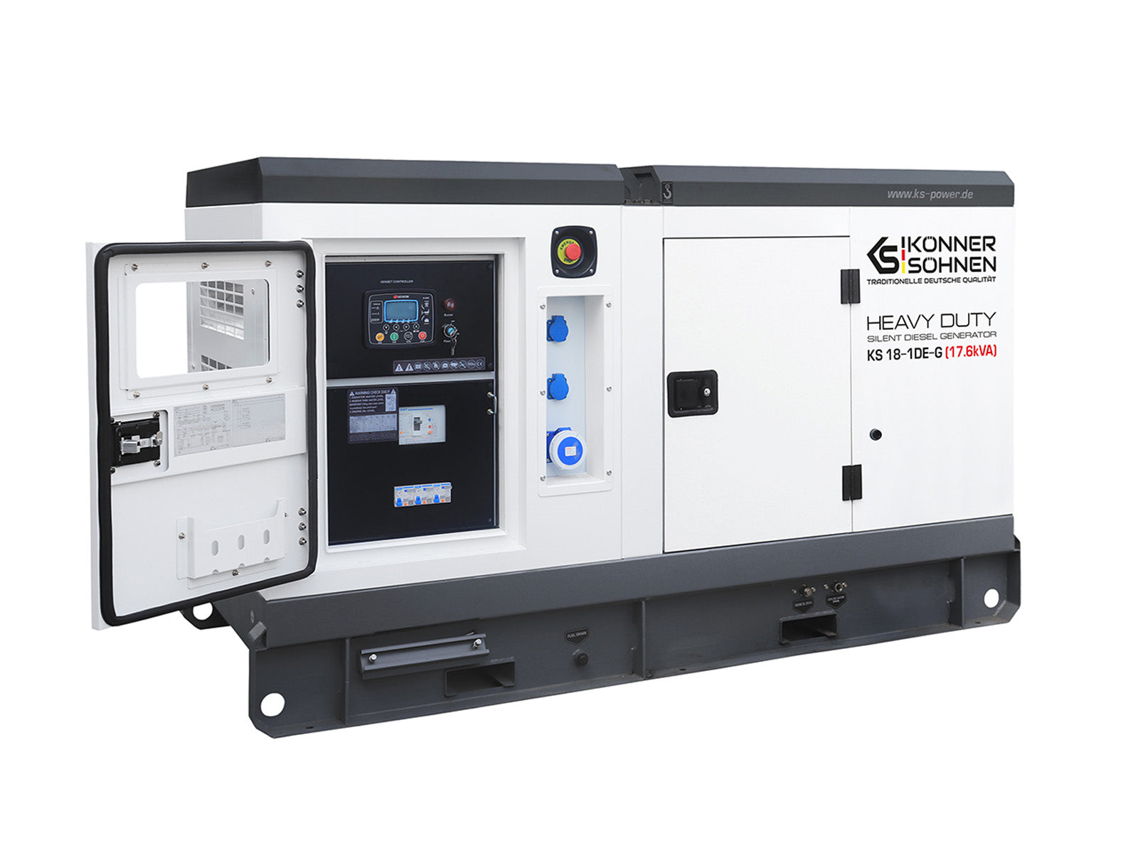 Ühefaasiline diiselgeneraator KS 18-1DE-G