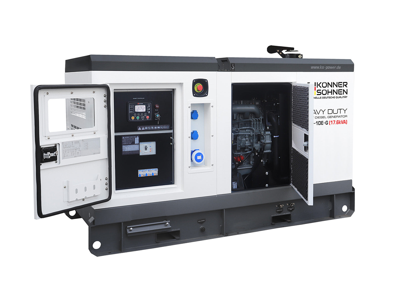 Ühefaasiline diiselgeneraator KS 18-1DE-G