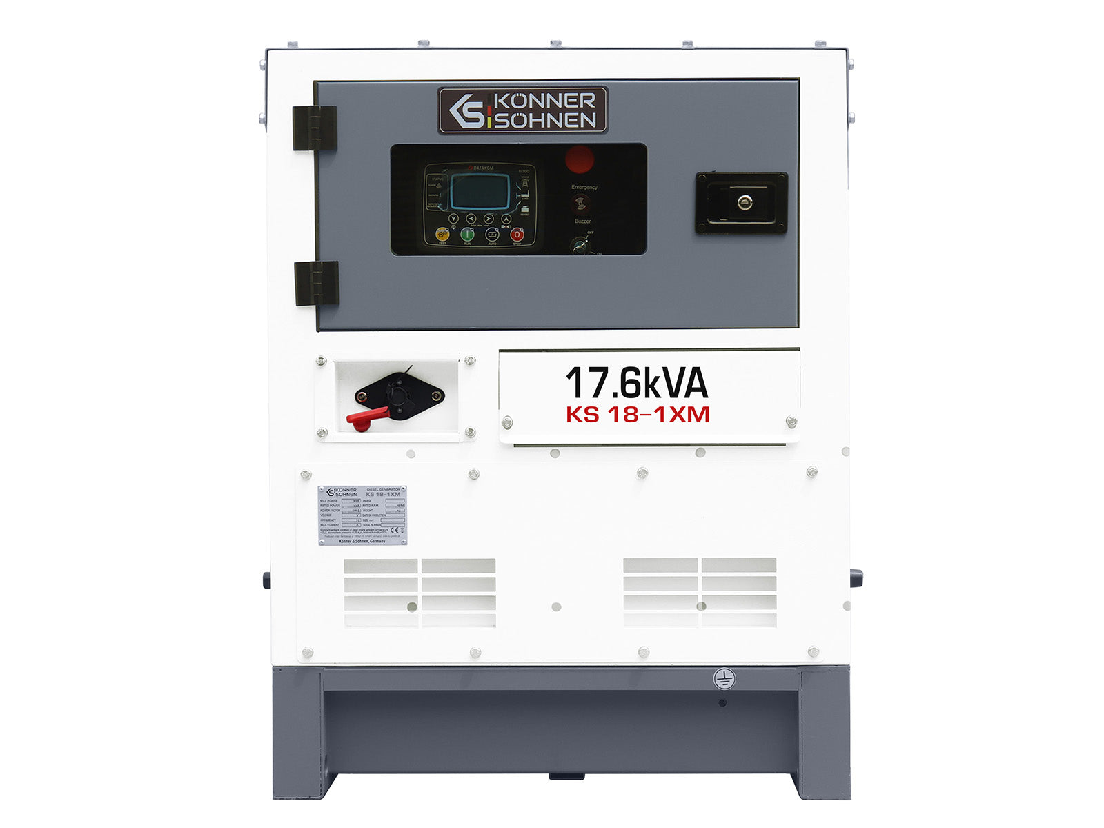 Ühefaasiline diiselgeneraator KS 18-1XM
