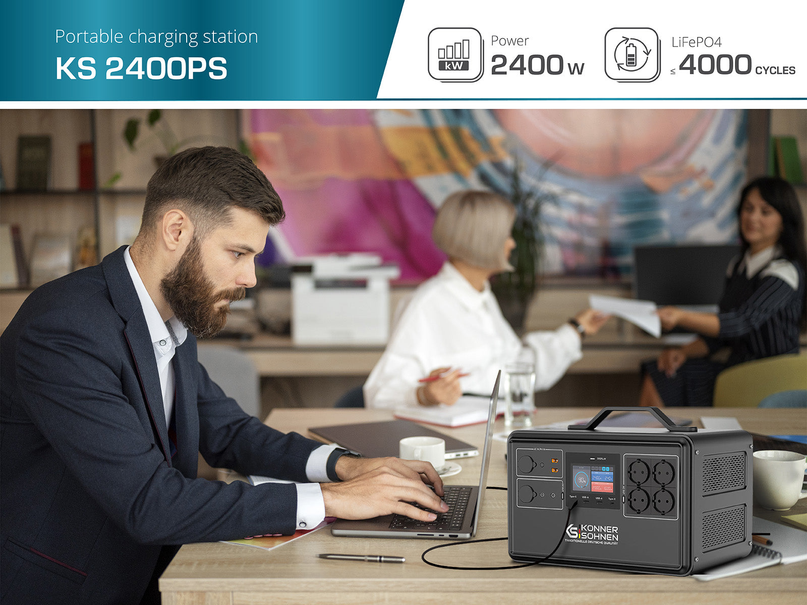 Kaasaskantav elektrijaam KS 2400PS