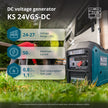 KS 24VGS-DC Pidevpinge Generaator Kahekütusesüsteemiga thumbnail