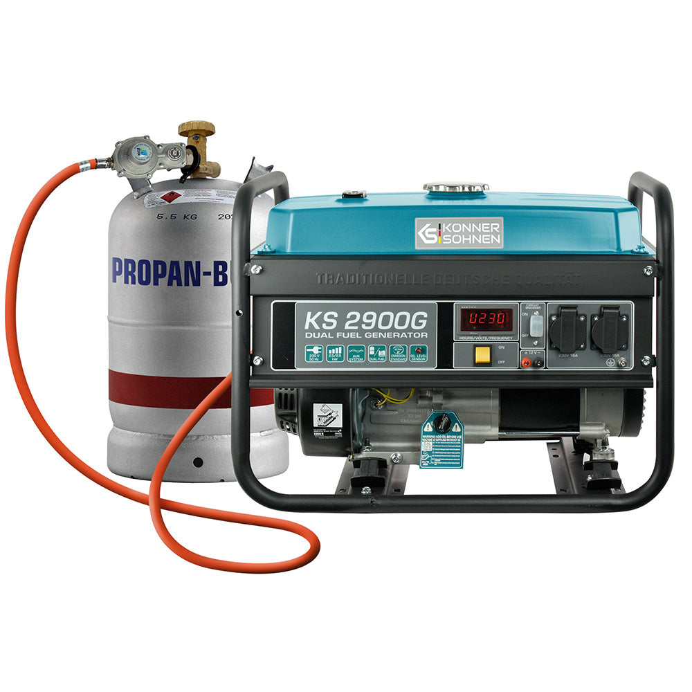 LPG/Bensiin Generaator "Könner & Söhnen" KS 2900G