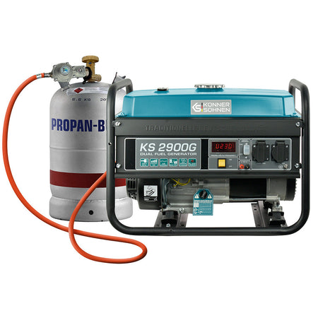 LPG/Gasoline Generator "Könner & Söhnen" KS 2900G