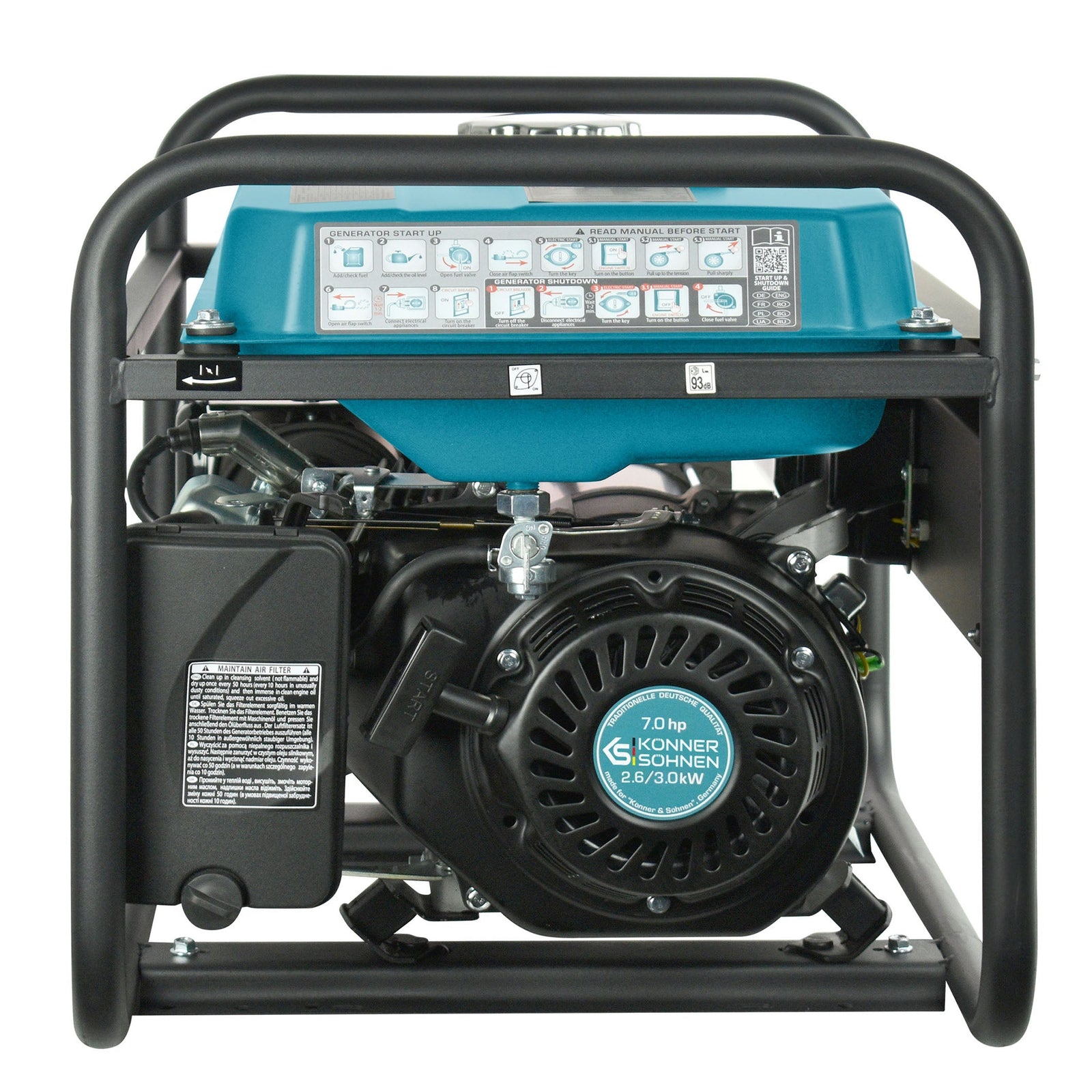 Bensiinigeneraator "Könner & Söhnen" KS 3000E