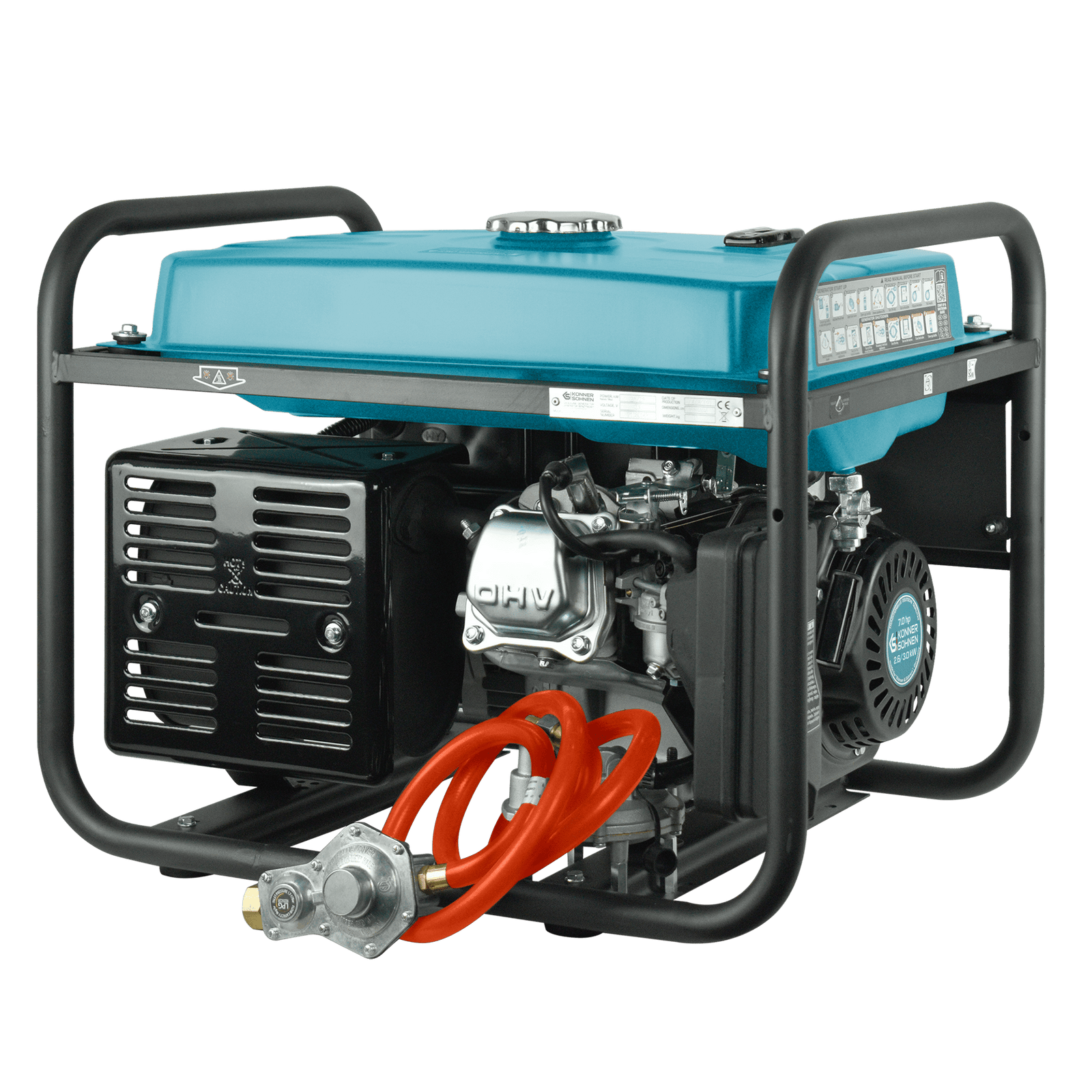LPG/Bensiin Generaator "Könner & Söhnen" KS 3000G