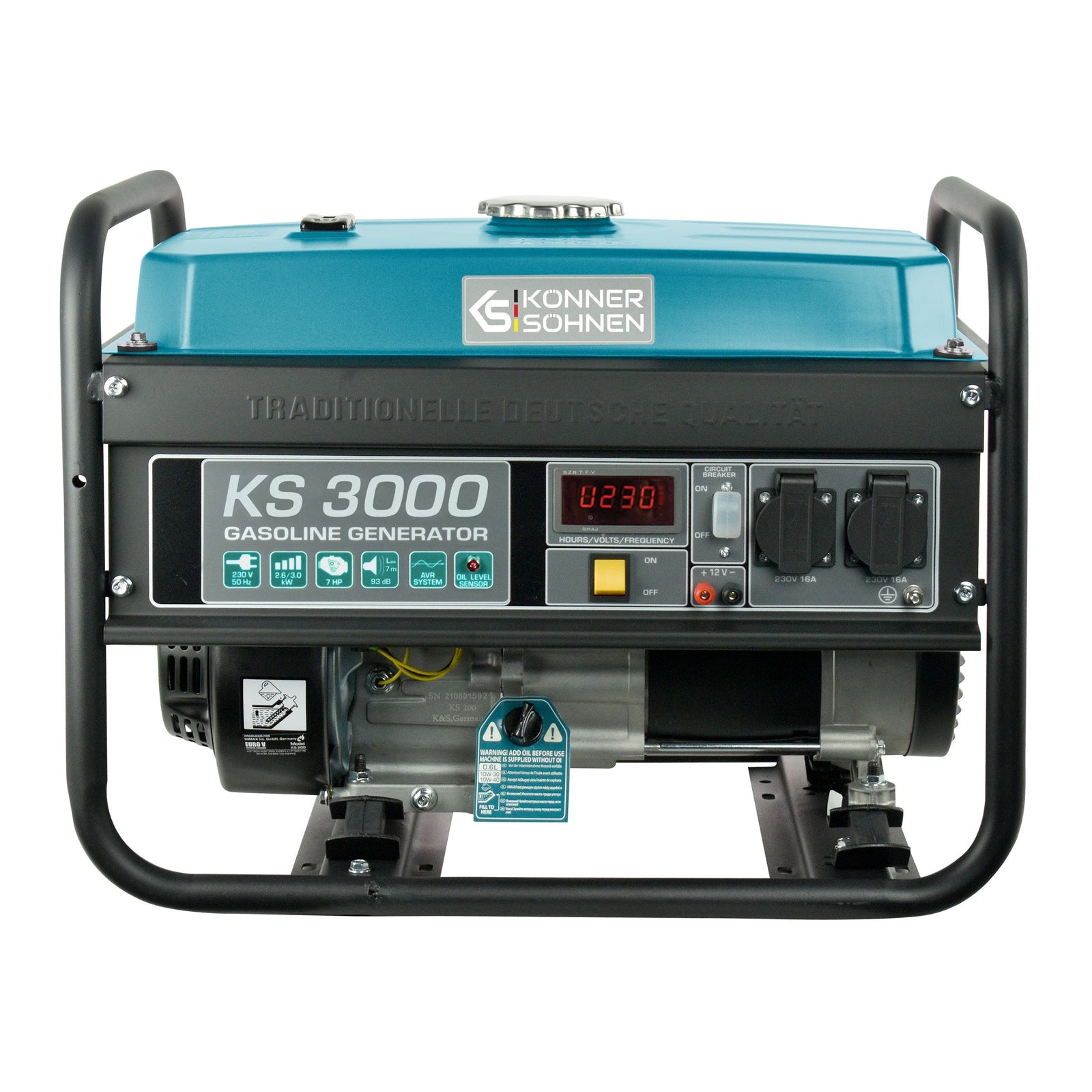 Bensiinigeneraator "Könner & Söhnen" KS 3000