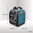 LPG/bensiin invertergeneraator KS 3100iG S thumbnail