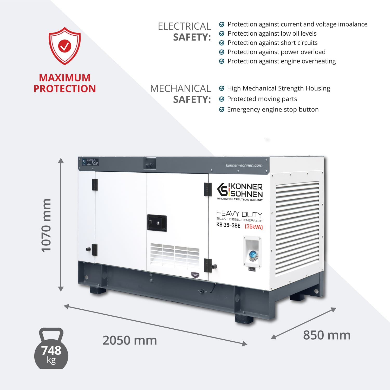 3-faasiline generaator KS 35-3BE