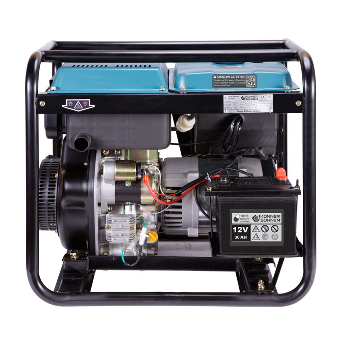 Diiselgeneraator "Könner & Söhnen" KS 6100HDE (EURO V)