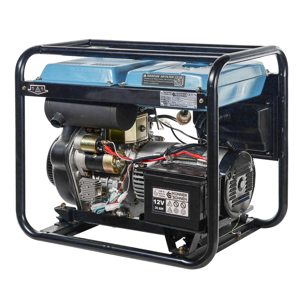 Diiselgeneraator "Könner & Söhnen" KS 6100HDE (EURO V)
