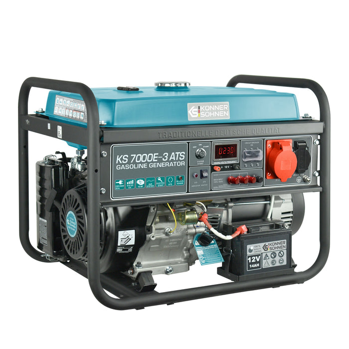 Bensiinigeneraator "Könner & Söhnen" KS 7000E-3 ATS